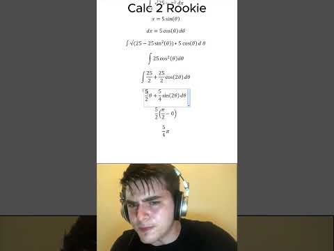 Calc 2 Pro vs Rookie  #calculus #integral #graphing #integralcalculus
