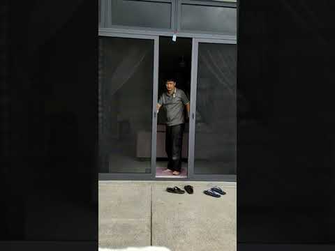 Sliding Mesh Door