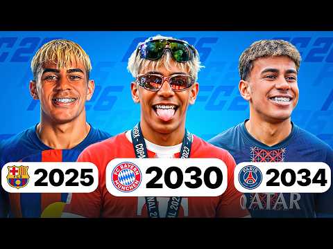 Ich habe die KARRIERE von LAMINE YAMAL gespielt! 🇪🇸🐐