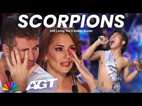Golden Buzzer | All the judges cried when he heard the song Scorpions with an extraordinary voice