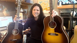 Video thumbnail for Acoustic Guitar Demo: Gibson J-45 50s Faded and Keb' Mo' "3.0" 12-Fret J-45 by Acoustic Guitar Magazine