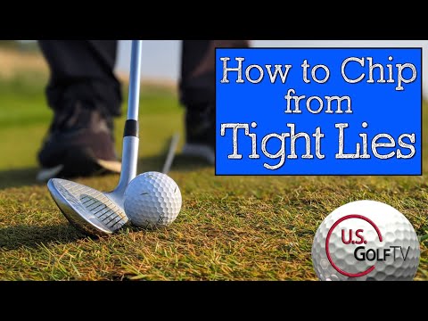 How to Chip from Tight Lies - Chipping Drills