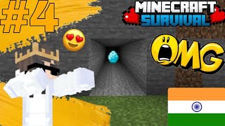 CAN I FIND DIAMOND IN SECRET CAVES | MINECRAFT GAMEPLAY #4