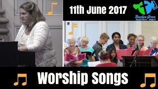Worship Songs with Lyrics - Trinity Sunday - Beechen Grove Baptist Church 11th June 2014  Watford UK
