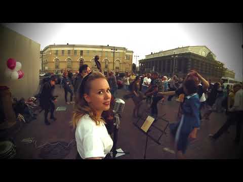 Rockabilly Boogie — Old School Cats (Johnny Burnette live street cover)