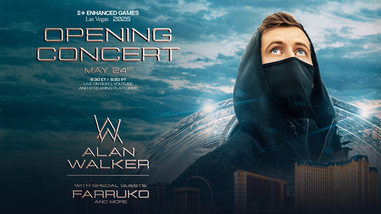 Alan Walker - Enhanced Games Opening Concert (Las Vegas 2026)
