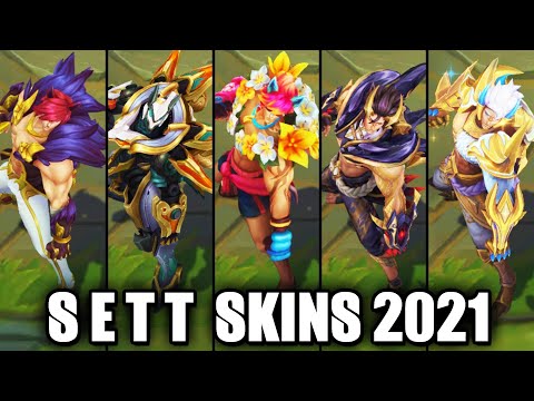 All Sett Skins Spotlight 2021 (League of Legends)