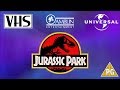 Opening To Jurassic Park UK VHS 2002
