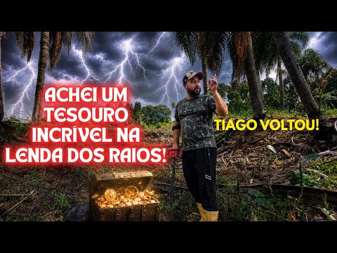 Tiago retornou e achou um tesouro incrível na lenda dos raios!⚡️⚡️