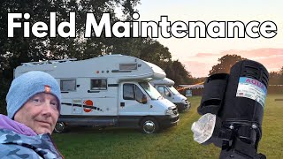 Fiat Ducato Waterpump Replacement Made Easy In A Field