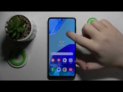 How to Manage App Drawer in SAMSUNG Galaxy M55 – Turn On / Off App Drawer