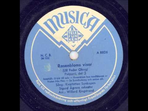 Kvartetten Synkopen - Rosenbloms Visor Del 3