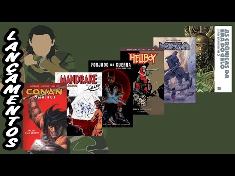 LANÇAMENTOS e QUADRINHOS EM PRÉ-VENDA (Abril de 2021) Parte 04