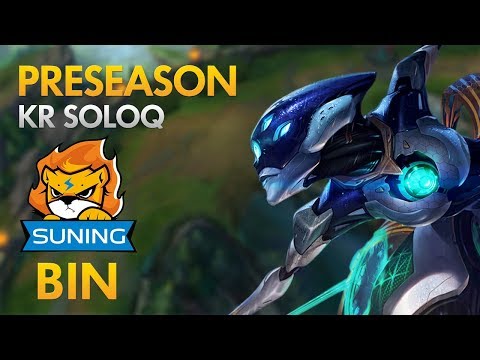 Preseason: Suning Bin - Camille Top Lane - KDA 22/4/4