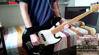 SCANDAL - &#39;Sakura Good Bye&#39; bass cover