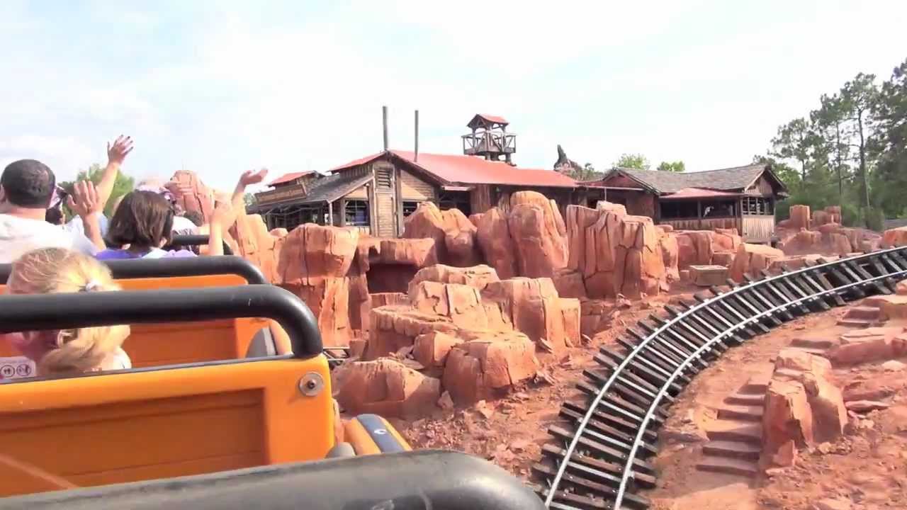 Big Thunder Mountain Railroad 2012 refurbishment