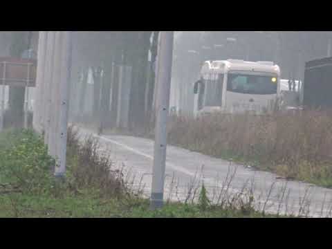 Nieuwe RRReis bus rijd rond op de hessenpoort