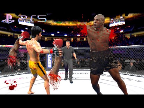 UFC4 Bruce Lee vs. Mike Tyson EA Sports UFC 4