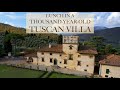 LUNCH IN A THOUSAND YEAR OLD VILLA IN TUSCANY ITALY