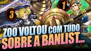 Konami ENLOUQUECEU! Zodiac fora da BANLIST vai QUEBRAR O JOGO?!?┃Yu-Gi-Oh! Master Duel