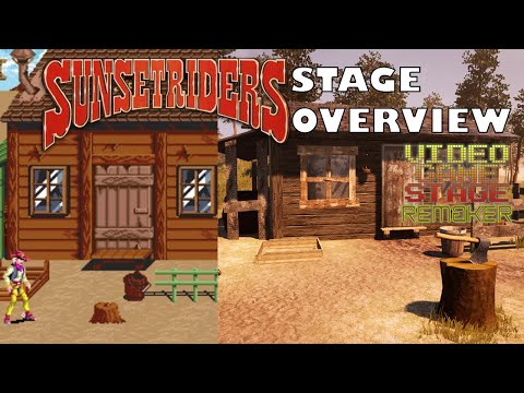 Sunset Riders Stage Remake - Overview