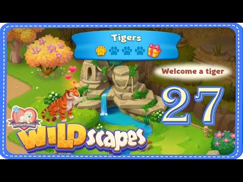 Wildscapes New Tiger | Level 27 | GiftOurPrecious.com