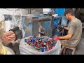 MAGIC MACHINE Turning Scrap Cans Into Cables In A Pakistani Factory