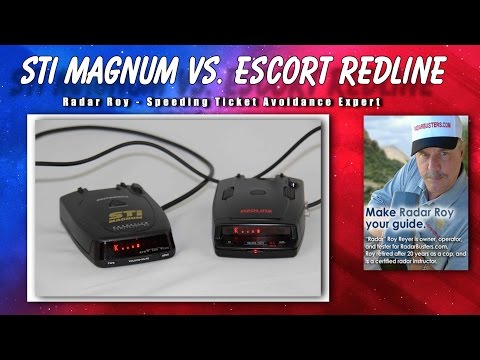 STi Magnum vs Redline Radar Detector