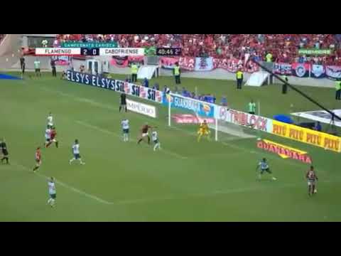 Gol de Arrascaeta - Flamengo 4 x 0 Cabofriense