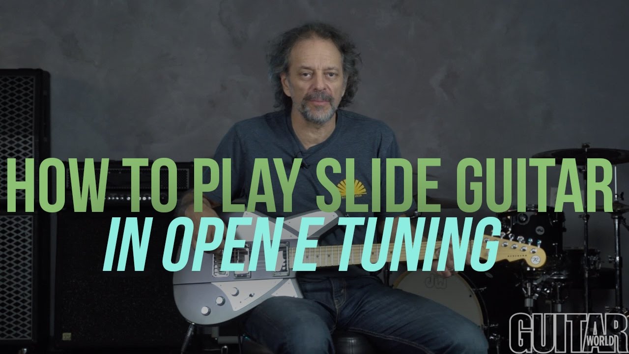 How to Play Slide Guitar in Open E Tuning with Andy Aledort - YouTube