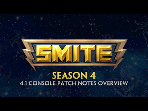 SMITE - 4.1 Console Patch Overview - Season Four