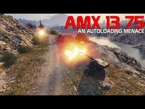 An Autoloading MENACE! AMX 13 75 | World of Tanks