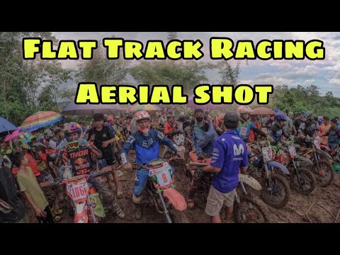 Drone Shot Flat Track Racing #motovlog #bukidnonvlogger #flattrack #racing #drone #aerial
