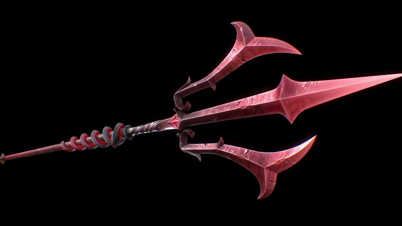 Diabelski Tr&oacute;jząb Model 3D