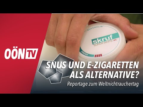 Weltnichtrauchertag: Snus und E-Zigarette als Alternative?
