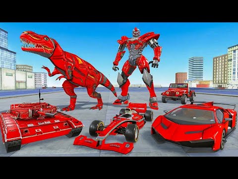 Tank Robot Car Game 2020 – Robot Dinosaur Games #3 - Android Gameplay FHD