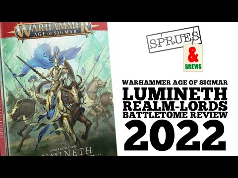 New Warhammer Age of Sigmar Lumineth Realm-lords 2022 Battletome Review
