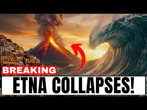 Mount Etna Is COLLAPSING Into The Sea TRIGGERING A Mega Tsunami!