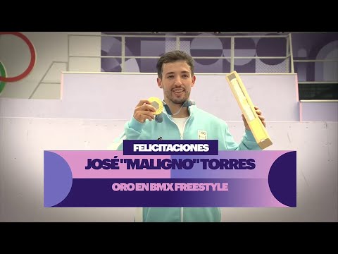 José ''Maligno'' Torres ganó el ORO en BMX Freestyle - Juegos Olímpicos París 2024 - TyC Sports