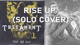 Testament - Rise Up (GUITAR SOLO COVER)