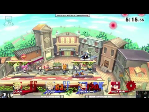 Well Played Monthly #6 - Sm4sh: Raijin + Astro (Blue) vs Dream + BugDoctor (Red)