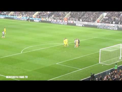 The worst refereeing decision I've ever witnessed at St. James' Park