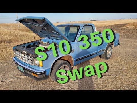 Chevy S-10 350 V-8 Swap Completed And Test Drive
