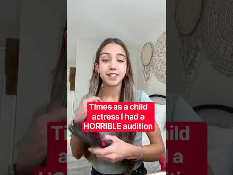 AND I still got the part! 🤷‍♀️ #childactor #hollywood #acting