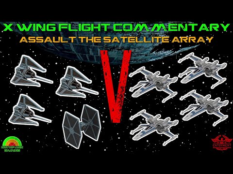 X Wing Flight Commentary - Game 58 Empire V Resistance