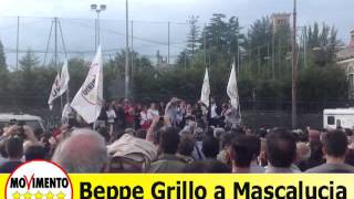 preview picture of video 'Beppe Grillo a Mascalucia'