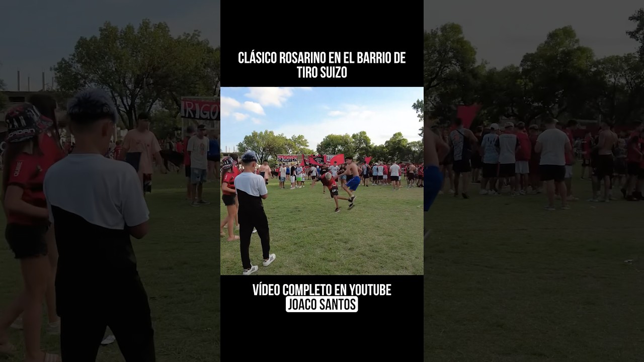 SE PUDRIÓ EN EL CLÁSICO ROSARINO 🥊