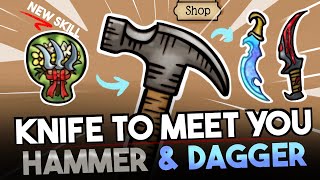 Knife to Meet You: Hammer & Dagger with Elephant RUNES! | Backpack Battles