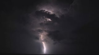 ⚡️ Heavy Thunder, Fierce Wind &amp; Rain Sounds For Sleeping/Relaxing ~ Lightning Clap Storm Ambience