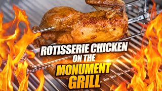 Rotisserie Chicken on a Gas Grill for Beginners / PMP BBQ 4K
